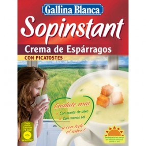 SOPINSTANT GALLINA BLANCA crema de esparragos sobre 54 grs